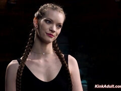 Sadomasochismus, Bizarr, Blondine, Fesselspiele, Extrem, Hd, Schmerz, Sklave