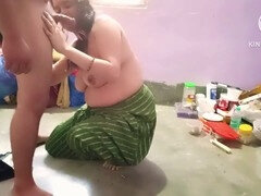 Wild gonzo fun with big Indian aunt Latifah1234 at the beach