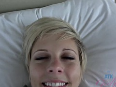 Makenna Blue lets you cum inside her tight pussy POV 1-2