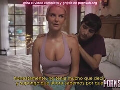 Blonde, Éjaculation interne, Tir de sperme, Famille, Fille latino, Naturelle, Espagnole, Tabou