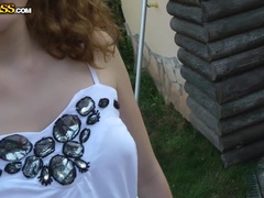 Anal, Blonde, Extrême, De plein air, Collant, Public