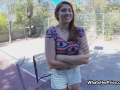 Amateur, Morena, Estilo perrito, Sexo duro, Hd, Dinero, Al aire libre, Público