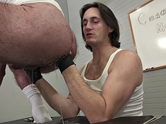 Amateur, Anal, Lécher le cul, Fétiche, Pénétrer avec le poing, Homosexuelle, Gants, Poilue