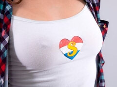 Leie, Grosser arsch, Grosse titten, Dildo, Fingern, Dürr, Solo, Entkleiden