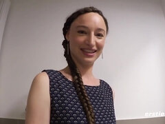 Four Sexy Lesbian Friends Take A Ride On The Fucking Machine