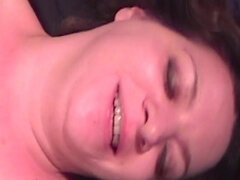 Belle grosse femme bgf, Gros seins, Sucer une bite, Brunette brune, Tir de sperme, Grosse, Mature, Rétro ancien