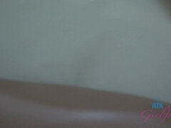 Leie, Bad, Blasen, Besamung, Fussjob, Freundin, Masturbation, Vibrator