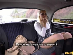 Backseat Plows at the British Fake Taxi Co.