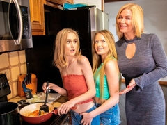 Cul, Blonde, Doigter, Lesbienne, Chatte, Adolescente, Plan cul à trois, Nénés