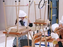 Flexible Asian fucked in hardcore threesome