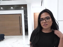Asiático, Mamada, Corridas, Polla, Corridas faciales, Gafas, Estrella porno, Realidad