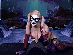 Harley rides the bat