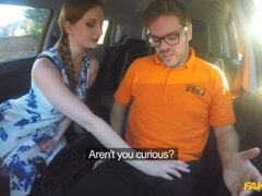 Grosse titten, Blasen, Schmutzig, Aufs gesicht abspritzen, Fingern, Handjob, Pov, Rotschopf