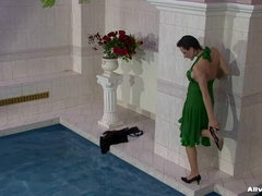 Стервы, Голышом, Бассейн, Атлас, Софткор, Под водой, Влажная