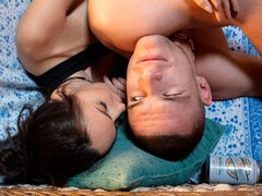 Grote lul, Pijpbeurt, Hondjeshouding, Flexibiel, Natuurlijke tieten, Mager, Tiener, Tieten likken