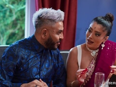 Indian MILF Yasmina Khan gets fucked crazy interracial movie