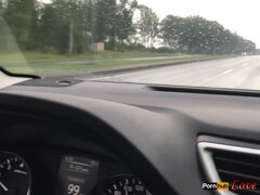 Braunhaarige, Auto, Hd, Masturbation, Milf, Nackt, Öffentlich, Ehefrau