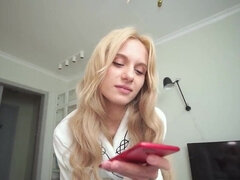 Grote lul, Blond, Dichtbij, Seksspeelgoed, Voetbeurt, Hardcore, Gezichtspunt, Tiener