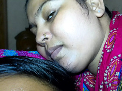 18 ans, Beauté, Couple, Marrant, Époux mari, Indienne, Maman, Épouse