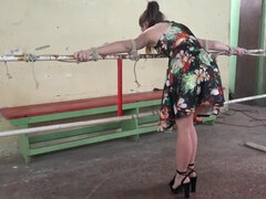 Tussi, Sadomasochismus, Braunhaarige, Hintern versohlen, Spielzeuge