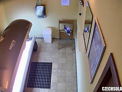 Tschechisch, Selbstgemacht, Öffentlich, Muschi, Realität, Rasiert, Solarium, Eng