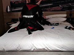 FUCKING IN A DAINESE RUBBER SUIT WITH PP