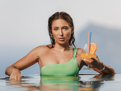 美女, デカ尻, デカチン, 黒人, ブロンド, フェラチオ, 茶髪の, 剃毛