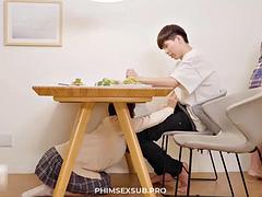 Asiático, Tetas grandes, Hermano, Chino, Sexo duro, Madres para coger, Tetas