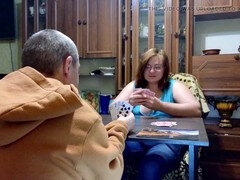 Wohlbeleibte schöne frauen, Grosser schwanz, Blasen, Europäisch, Brille, Milf