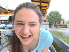 ダンス, エクストリーム, フィストファック, 目瞪口呆, オーガズム, 公共, 一人, おもらし