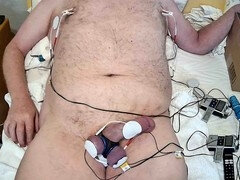 Amerikanisch, Sadomasochismus, Fesselspiele, Spermaladung, Elektrisch, Schwul, Handjob, Orgasmus