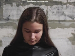 Amateur, Cul, Bondage, Brunette brune, Fétiche, Latex, Nénés, Mouillée