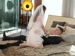 Tussi, Blasen, Faustfick, Lecken, Muschi, Hochzeit