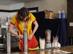 Faciale, Talons, Fille latino, Lécher le sphincter, Transsexuelle, Tatouage, Uniforme, Mouillée