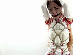 Asuna costume play restrain bondage (2/2)