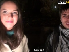 Geweldig, Anaal, Hakken, Geld, Panty, Openbaar, Strippen, Trio