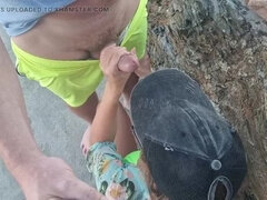 Plage, Sucer une bite, Exhib, Branlette thaïlandaise, Nudiste, Polonais, Public, Nénés
