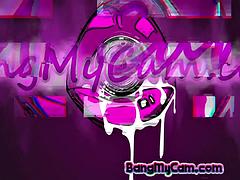 Aziatisch, Mooi, Grote mammen, Sperma, Handbeurt, Japaans, Politie, Tieten likken