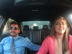 Big breasted Ella Knox gives a guy the best tittyfuck of his life