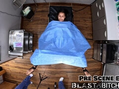 Aria Nicole Sucks Dick And Gets Pussy Blasted By Doctor