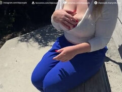 Grosser arsch, Schwanz, Handjob, Hd, Zwergin, Natürlichen titten, Im freien, Titten