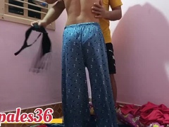 Hot Nepali Girl Romantic Sex with Big Nipples and Sex Toys