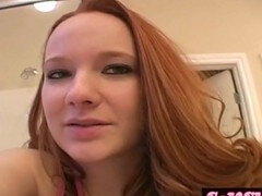 Camel toe, solo girl fingering, fucking a dildo