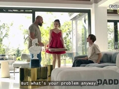 Hot Czech GF Neeo Sucks Cock & Strips for Daddy - HD 1080p Hardcore