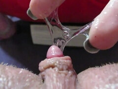 Gros clito, Clito, En gros plan de très près, Compilation, Orgasme, Pov, Chatte, Gicler