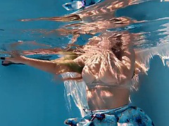 Amateur, Nana, Beauté, Érotique, Hard, Piscine, Adolescente, Nénés