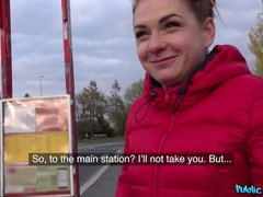 Kont, Europees, Sperma in gezicht, Natuurlijke tieten, Doordringend, Openbaar, Kort haar, Tieten likken