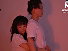 素人, アジア人, デカパイ, フェラチオ, 中出し, イく瞬間, 日本人, ティーン