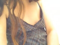 茶髪の, ドレス, フランス人, 彼女, マスク, 放尿, オマンコ, トイレ