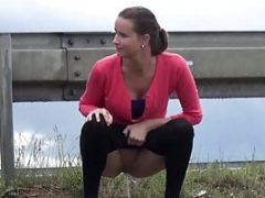 Atrapados, Desnudo, Al aire libre, Orinar, Adolescente, Voyeur